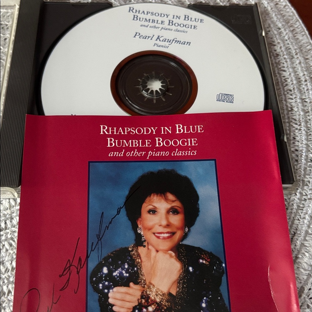 Rhapsody in Blue CD with Pearl Kaufman